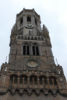 Bruggy - Věž Belfried (Beffroi) na náměstí Markt - vysoká 83 metrů. Patří k tržnici Halle, která byla založena roku 1240.