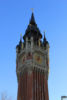 Calais - Věž radnice s flanderskou zvonicí.