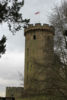 Warwick - Jedna z věží středověkého hradu Warwick.
