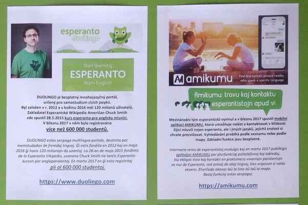 dvě informace z panelu "Esperanto na internetu" - du informoj el la panelo "Esperanto en Interreto"